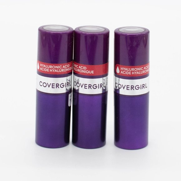 3 Covergirl Simply Ageless Moisture Renew Lipstick, #310 Devoted Red - Picture 1 of 5